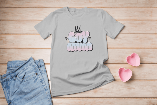 Women's 'Boy Mum' Tee