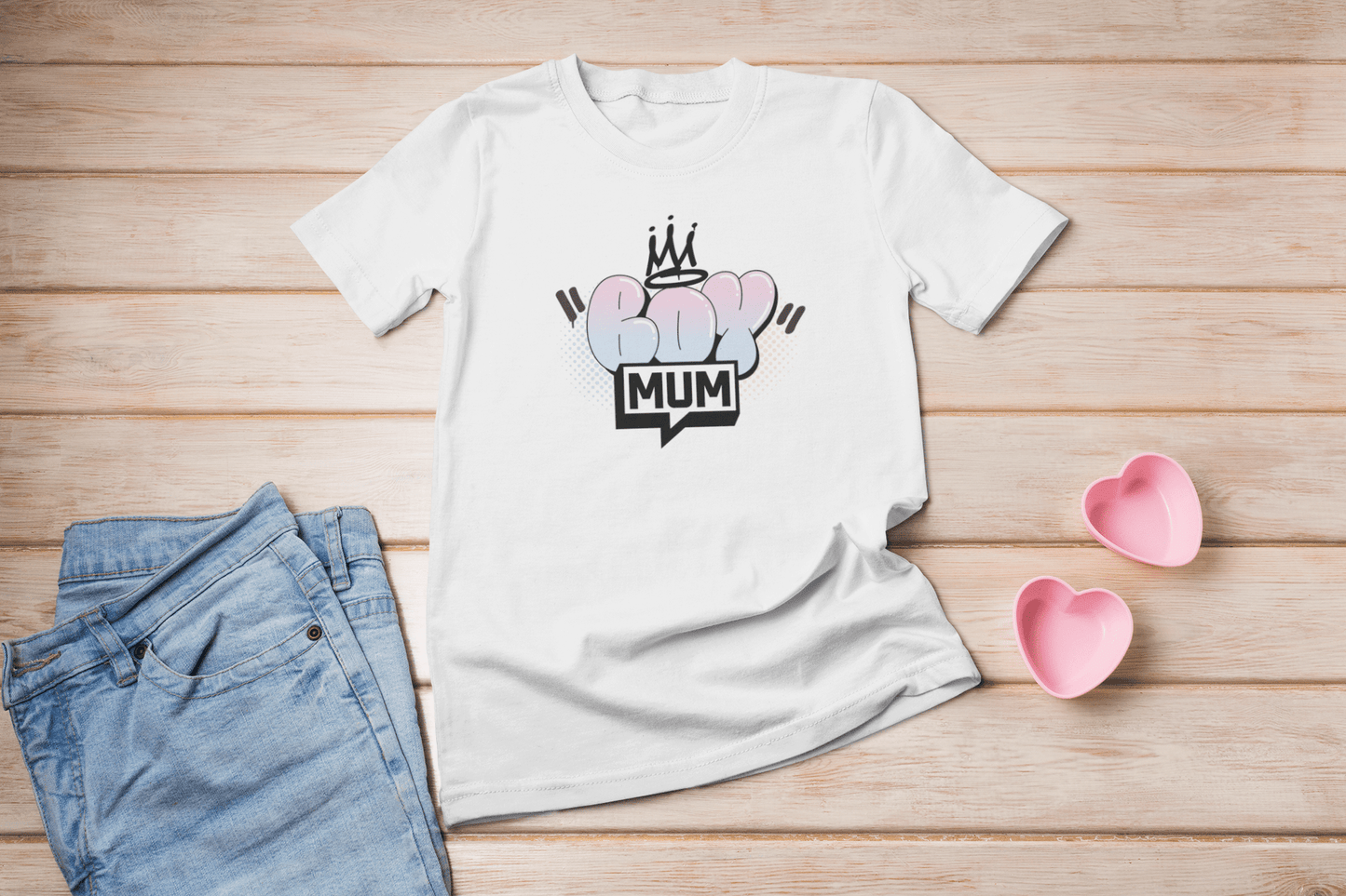 Women's 'Boy Mum' Tee